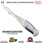 Luxating Root Elevators 4mm Round Cut Blade Blue