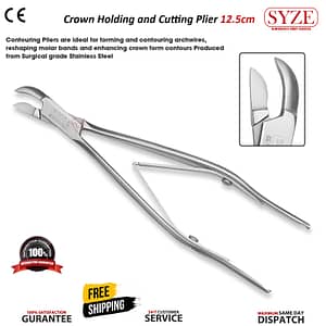 Crown Holding and Cutting Plier - 12.5CM
