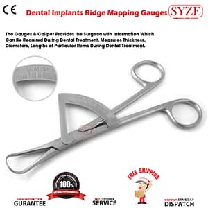 Dental Implants Ridge Mapping Gauges