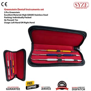 3 Pcs Greenstein Dental Instruments set