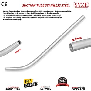 Suction Tube Stainless Steel 4-5mm