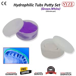 Dental Impression Putty Purple 25G / white 25G Seal Pots