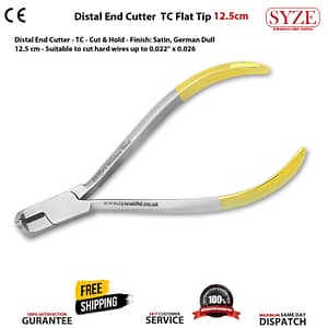 Distal End Cutter TC Flat Tip