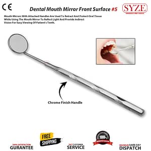 Dental Mouth Mirror Front Surface No 5