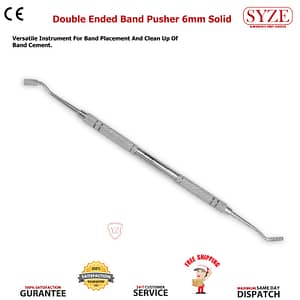 Double Ended Band Pusher 6mm Solid Handle