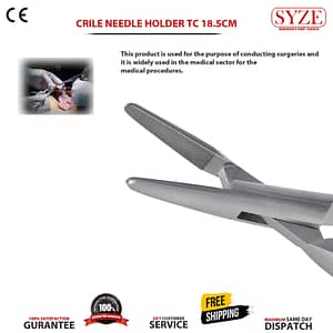 Crile Needle Holder TC 18.5cm