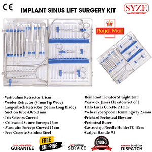 16 Pcs Dr Conti Oral Surgery Kit