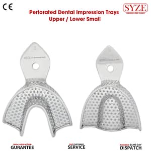 Perforated Dental Impression Trays Upper / Lower S