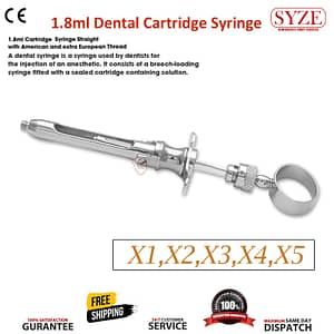1.8ml Cartridge Syringe Straight