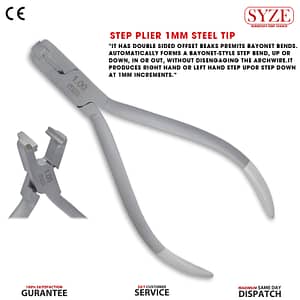 Step Plier 1mm Steel Tip