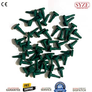 50pcs Crown Removing Dental Silicone Pads Tips 25 Sets- Green