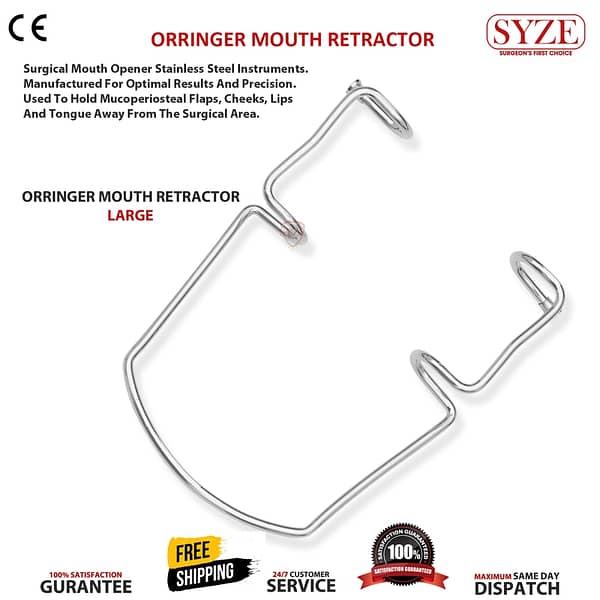 Orringer Mouth Retractor Large