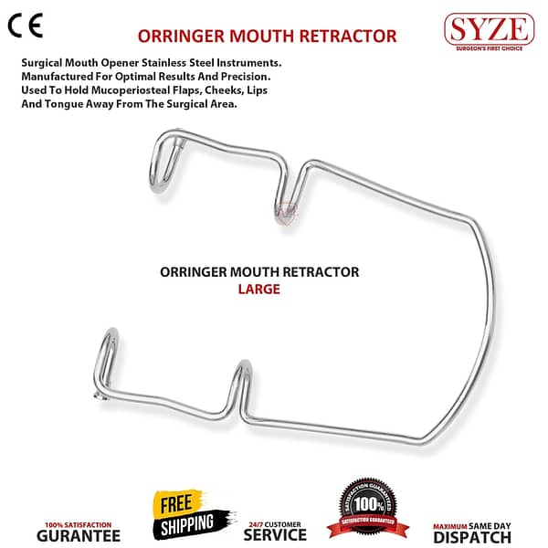 Orringer Mouth Retractor Large